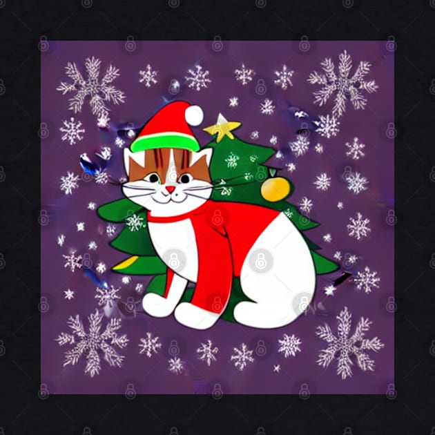Christmas Cat by Vakian